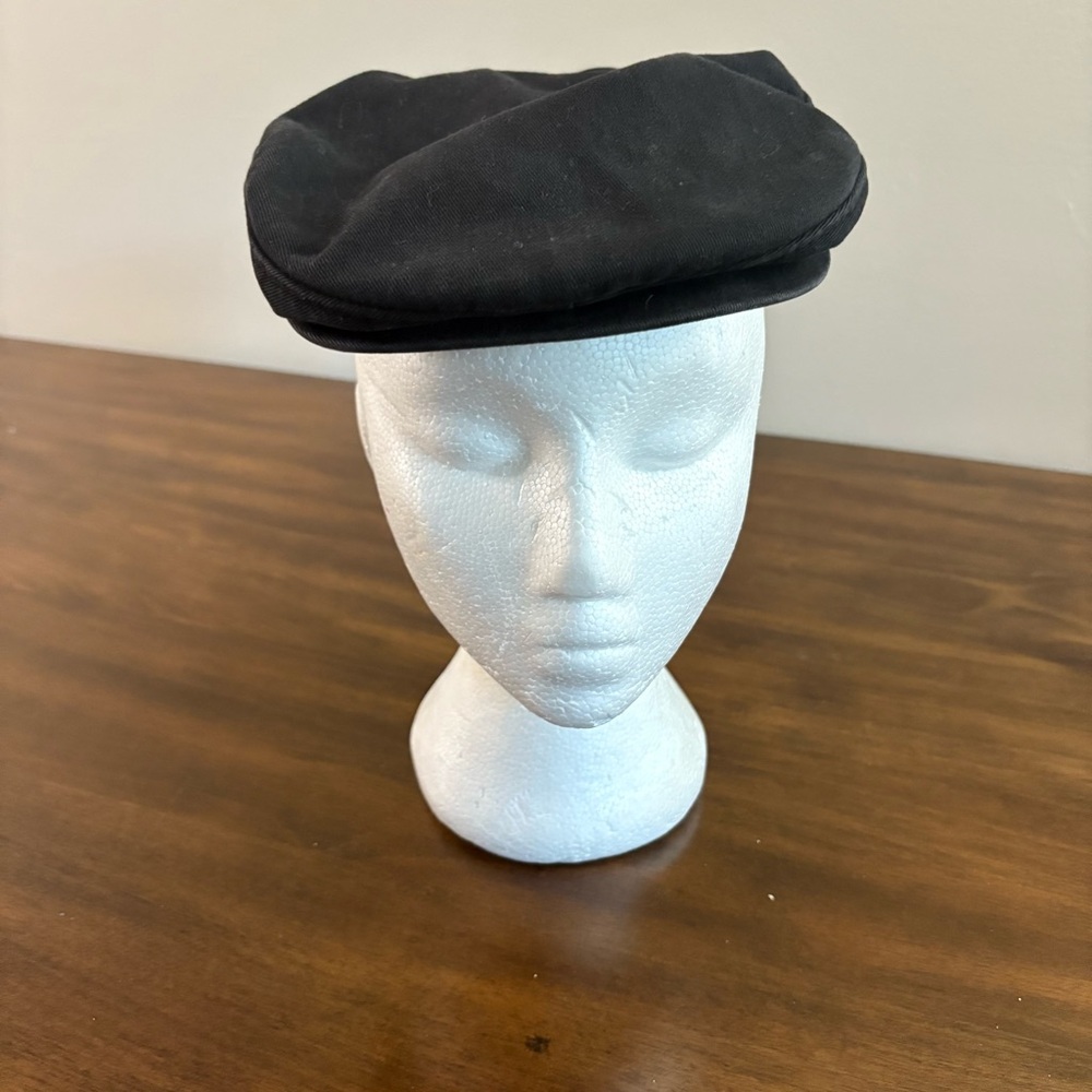 Vintage Panama Jack Classic Black Hat Adult Medium